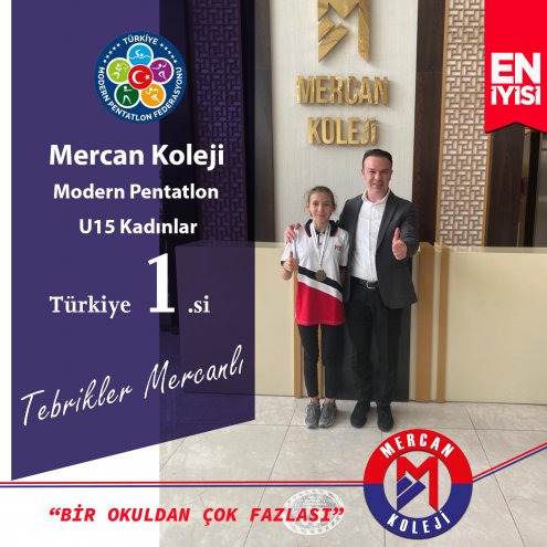 Modern Pentatlon Türkiye Birincisi Malatya Mercan Koleji